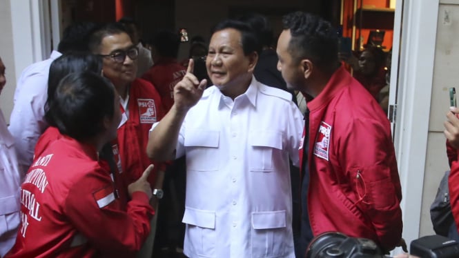 Pertemuan Ketum Gerindra Prabowo Subianto dan PSI
