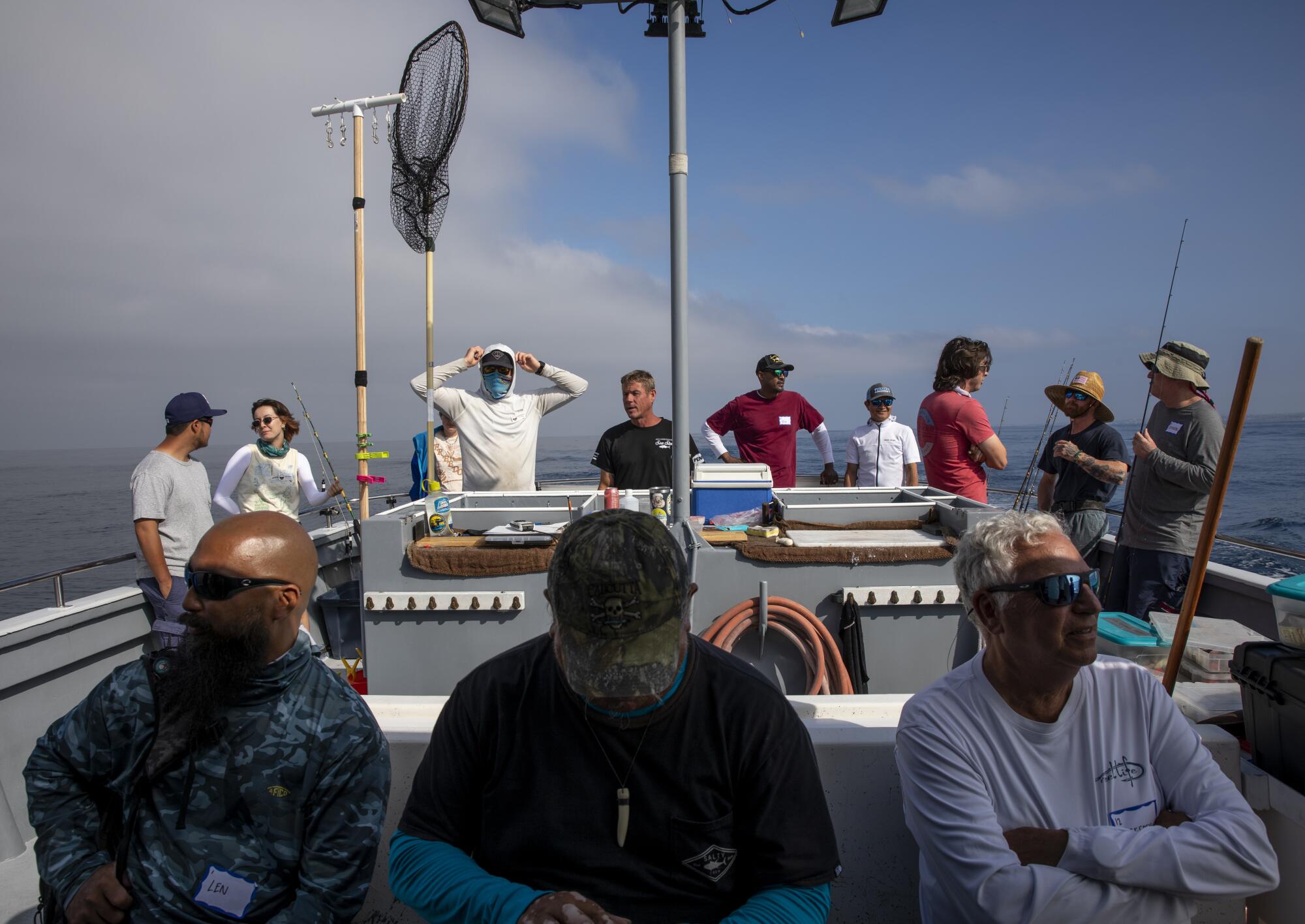 Volunteer anglers and scientists participate in the California Collaborative Fisheries Research Program