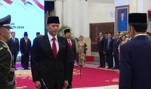 AHY Resmi Dilantik Jadi Menteri ATR/BPN Kabinet Indonesia Maju